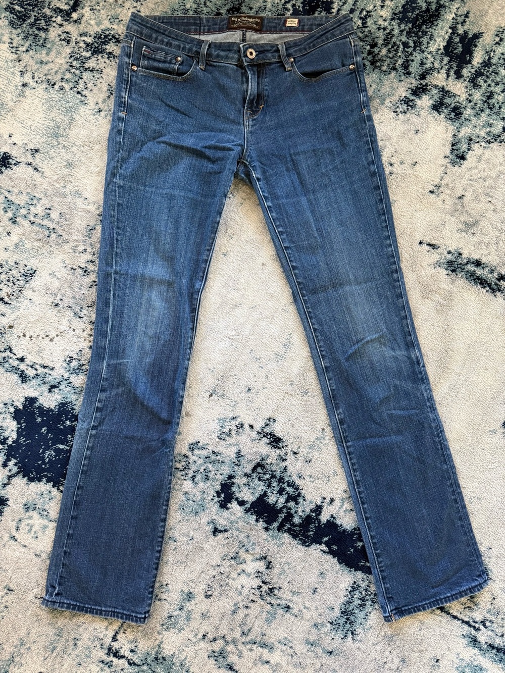 Cult of Individuality Women's Karma Blue Straight Leg Jeans